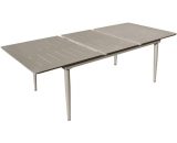 Table rectangulaire extensible 6 à 10 personnes Inari Muscade - MUSCADE 3568353020276 TABLEX162