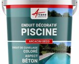 Décoration piscine enduit de cuvelage finition béton ciré ARCACIM DECO ARCANE INDUSTRIES Gazelle - Gris rose - kit de 8 m² - Gazelle - Gris rose 3700043420151 124_24726