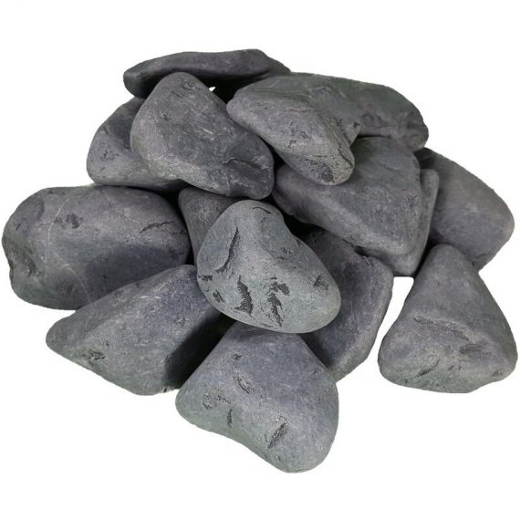 Arisac - Galet en marbre noir 20 kg Calibre 40-60 mm noir - Noir 8436043958237 9999