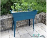 Mvindustrie(france) - Jardiniere Calipso maxi basic Bleu 3557400075406 PV007540