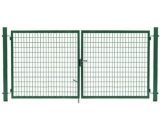 Portail Grillagé Vert jardimalin - Largeur 3m - 2 mètres - Vert (ral 6005) 3117186102385 PGV30200