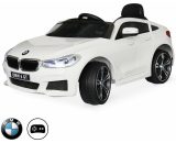 BMW Série 6 GT Gran Turismo blanche, voiture électrique pour enfants 12V 4 Ah, 1 place, avec autoradio et télécommande - Blanc 3760287183632 ROCBMW6RCWH