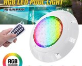 45W LED RGB Projecteur lampe ampoule piscine imperméable + télécommande 6443200725467 ZBRA96917