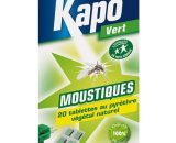 KAPO - Recharge diffuseur électrique anti-moustiques 100% végétal - lot de 20 3365000030035 3365000030035