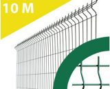 Kit Grillage Rigide Vert 50M - JARDIMALIN+ - Fil 4mm - 1,23 mètre - Vert (RAL 6005) 3117188231199 HTV50123