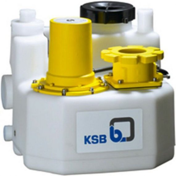 Station de relevage 40L KSB mini-Compacta US140E 2,3 kW - Poste simple avec broyeur eau chargée jusqu'à 14 m3/h monophasé 220V  US140E