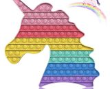 Tanabata - Geant Licorne Bubble Fidget Toy, Cadeaux de Jouets sensoriels pour l'Autisme pour Adultes et Enfants, Anti-Stress spécial Pas Cher Grand 5999673733917 TA66-95480_1