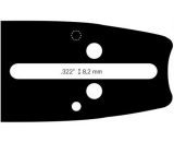 Adaptable - Guide Chaine Tronçonneuse Dolmar 45cm .325 .058 (1,5mm). 3666294004109 C37-100-ZKK45