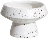 Pot de fleurs en céramique à pieds hauts noir et blanc créatif minimaliste moderne (blanc + point noir) - Groupm 9003968796429 2GroupM07908
