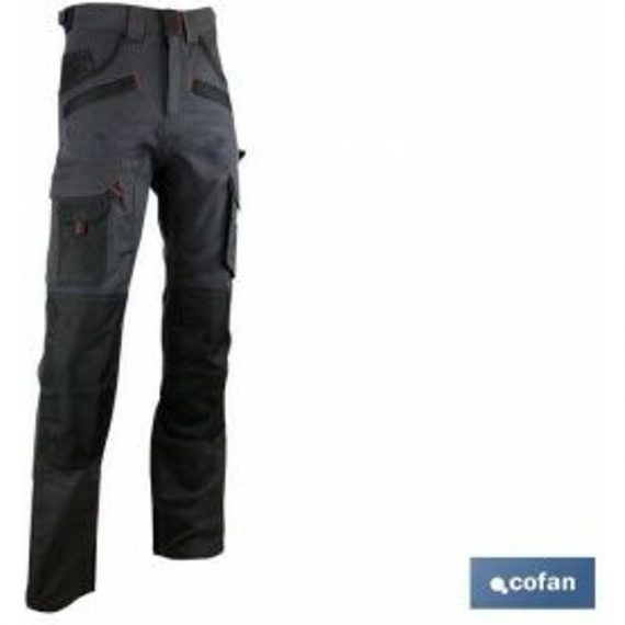 Pantalon travail multib carlson 300gmsm gris-noir t-42 8445187218565 CF11002041-42-29