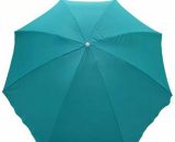 Parasol de Plage 'Ardea' 220cm Turquoise  96890