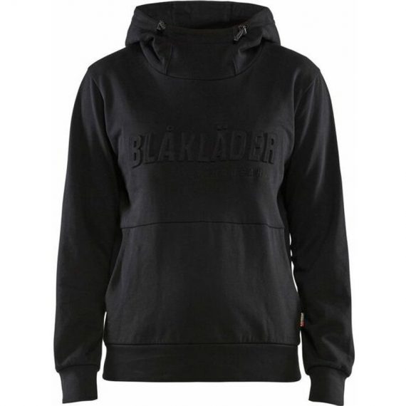 Sweat-shirt de travail à capuche imprimé 3D FEMME 100% coton Blaklader Noir XXL - Noir 7330509771495 105465