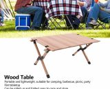 Table en bois pliante Table de pique-nique extérieure portable pour barbecue de voyage de camping de jardin 735254838368 3111210026411