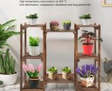 Szyb - Dioche Support de plante en bois à 8 couches support de pot de fleur support d'étagère d'affichage de fleur pour intérieur extérieur 735254839488 3111210100511