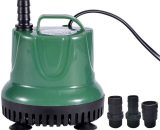 Lifcausal - Pompe à eau Mini pompe de fontaine 60W 3000L/H submersible avec cordon d'alimentation Pompe à eau étanche ultra silencieuse pour aquarium 4502190955994 HM4862EU