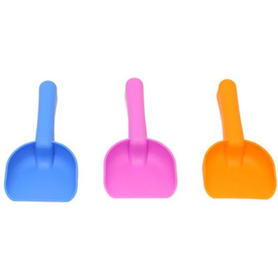 Enfants Snow Shovel Mini Plastic Plots Pelle de jardin d'hiver Scoop avec poignée de couleur aléatoire 3pcs, pelle Irisfr 9099031255245 RIS-f02637