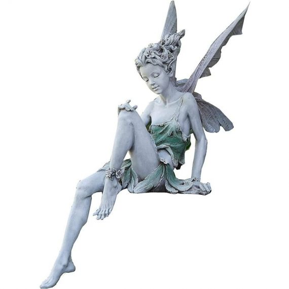 Figurines de Jardin Elfes Assis 22cm Statue d'ange Figurines Jardin Statue de Fée Décoration de Jardin，Superma 9449515214037 SUEP-02945