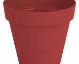 Pot de fleur capri 80cm rouge foncé 5600442819700 5600442819700