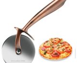 Roulette à Pizza en Acier Inoxydable Découpe Pizza Poignée Ergonomique Couteau à Pizza Lame Durable 793565968068 HLNFPZD
