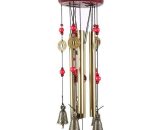 Tube en métal cloches de vent Carillon Carillon à vent Incroyable Carillon pour Home Garden Décoration  Tionr-Ty-201