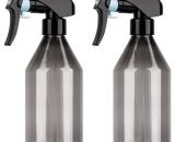 300 ML Flacon Spray Vide, Lot de 2 Vaporisateur Pompe Vide en Plastique Conteneur de Bouteille pour Plante, Cheveux, Nettoyage, Jardinage 9466991701516 FON-t03544