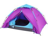 Tente de camping autoportante | Tente dôme double couche, imperméable, coupe-vent, 210 x 190 x 120 cm - Aicok 642380947430 N1019817