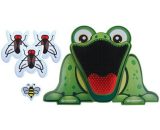 Schildkröt-funsports - schildkröt jeu feed the frog, trés amusant, 1 grenouille cible, 3 mouches + 1 abeille comme disques de lancement, pieds 4000885703092 970309