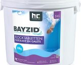 4 x 5 kg Bayzid Floculant en galets (100g) 4250463101943 GY-ED5N-5JIP