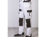 Dulary - Pantalon Multipoches Blanc Taille du 36 au 54 42 3700107703657 301542
