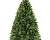 Salcar - Sapin de Noël artificiel avec 1298 branches de branches avec support pour sapin de Noël – Vert 200cm 4260665442522 901870