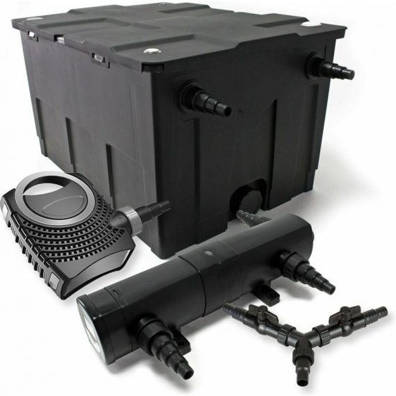 Helloshop26 - Kit filtration bassin 60000 litres 24 watts stérilisateur 80 watts pompe 3000038801539 16_0001380
