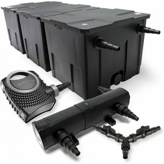 Helloshop26 - Kit filtration bassin 90000 litres 18 watts stérilisateur 80 watts pompe 3000038611534 16_0001363