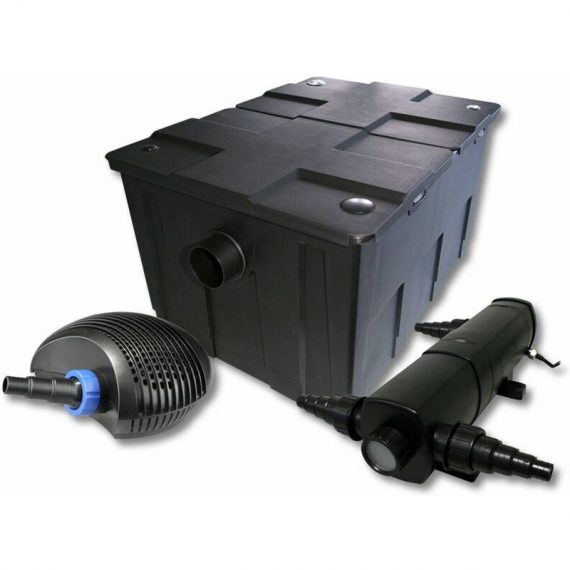Helloshop26 - Kit de filtration de bassin pour 60000 litres 36 watts stérilisateur et 40 watts pompe 3000038821537 16_0001382