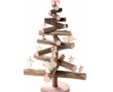 Sapin de Noël 30 cm en bois avec figurines 3760138837684 3760138837684