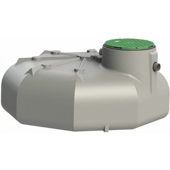 Multitanks - Ecobase cuve de stockage d'eau de pluie basique - Plate 3000 L 3760269580466 ETS03000B
