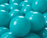 700 ∅ 7Cm Balles Colorées Plastique Pour Piscine Enfant Bébé Fabriqué En EU, Turquoise - turquoise - Kiddymoon 5902687417285 5902687417285