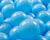 Kiddymoon - 700 ∅ 7Cm Balles Colorées Plastique Pour Piscine Enfant Bébé Fabriqué En eu, Baby Blue - baby blue 5902687416813 5902687416813