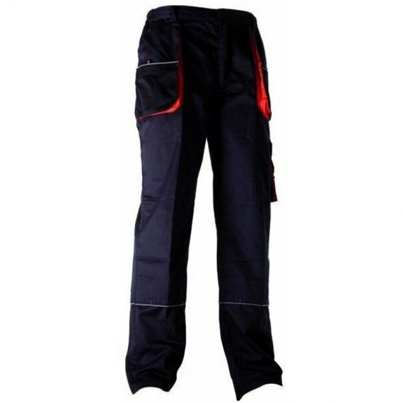 Pantalon marine-noir t3 poly-coton 3660514089174 PRAGMA03