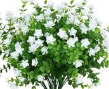 Fleurs artificielles d'extérieur résistantes aux UV Plantes buis, arbustes, verdure en plastique synthétique pour intérieur et extérieur à suspendre 9182174353005 MGF01841