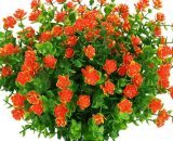 Fleurs artificielles d'extérieur résistantes aux UV Plantes buis, arbustes, verdure en plastique synthétique pour intérieur et extérieur à suspendre 9182174352961 MGF01837