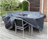 Housse de protection pour table rectangle et chaises de jardin | 225 x 143 cm 4000000000167 70UHPRO90X225X143