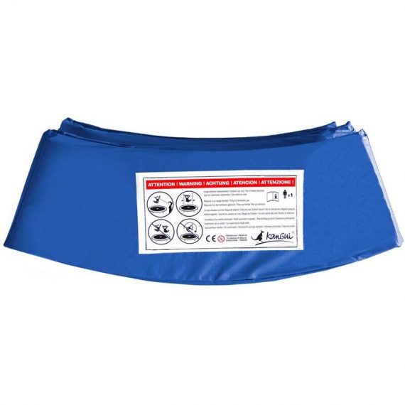 Kangui - Coussin de protection bleu Ø250cm pour trampoline - Bleu 3760165464372 P0102