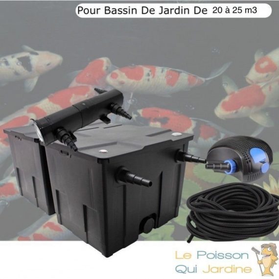 Kit De Filtration Complet Avec UV 36W Pour Bassin De Jardin De 20 à 25m3 3000478969462 4789
