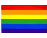 Drapeaux Arc-en-Ciel, Drapeau Rainbow, Banderoles de La Fierté Gaie, Bannière lgbt Pride, Intérieur ou extérieur Peace Drapeau Rainbow lgbt Gay Pride 9466991324432 VERsXX-003050