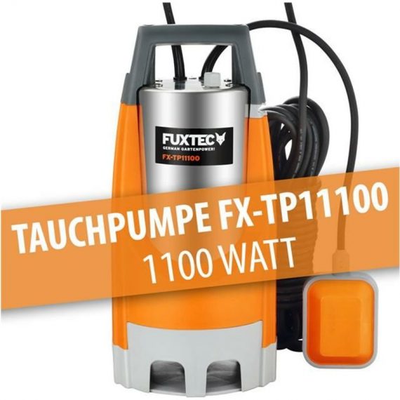 Fuxtec - Pompe immergée 1100W FX-TP11100 - 15000 litres par heure 4260449127423 FX-TP11100