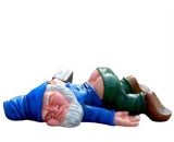 Statue de jardin Funny Drunk Garden Dwarf M (Bleu) - Hanbing 9082094762416 AMY-LC001645