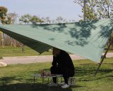 Voile d'Ombrage Triangulaire Toile Imperméable Protection Solaire en Tissu Anti Rayons uv et Respirant pour Jardin Camping,vert 9439895530964 C21036802-1