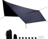 Tarp Tapis de Sol Camping Bâche de Tente Anti Pluie Abri Parasol Couverture de Hamac pour Randonnée Pique-Nique Voyage - Kartokner 9557199082610 Karzshaccessories20220450