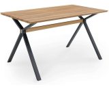 Livio table - Table à manger design en bois - Noir 3701332409772 TAB-LIVIO