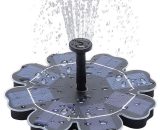 Pompe de bassin solaire extérieure 2,5 W pompe de fontaine de bassin solaire pour fontaines de jardin, petits bassins et circulation d'eau, y compris 9003968807446 2GroupM09036